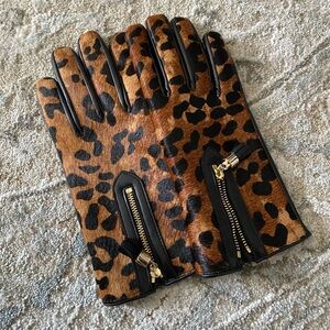Cole Haan Calf Hair Gloves